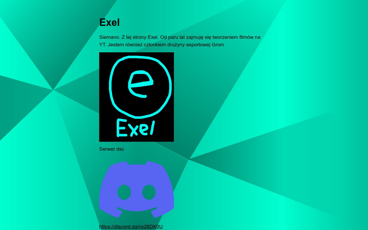 Carrd profile picture for @exel